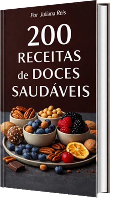 200 Receitas de Doces Saudáveis